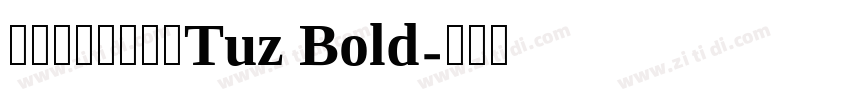 维吾尔文正文黑体Tuz Bold字体转换